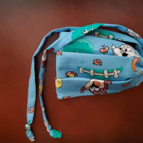 Cloth Face Mask - Silver/Copper Filters- Looney - Picture 3 of 6